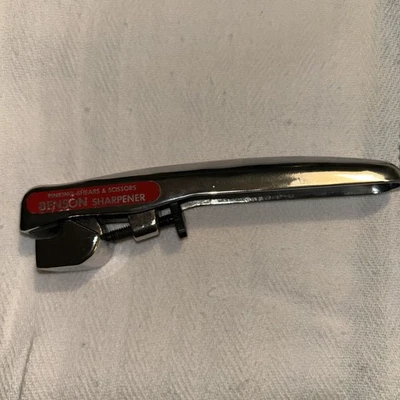 AFILADOR BENSON de colección para tijeras rosadas y afilador de tijeras con inst. Foto 1 de 4