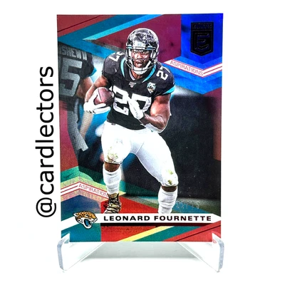 2020 Panini Donruss Elite Football LEONARD FOURNETTE #36 Aspirations /73 JAGUARS - Image 1 of 3