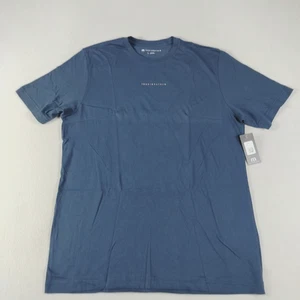 TravisMathew Shirt Mens Large Blue On The Docks Tidal Eclipse Graphic Tee - Picture 1 of 8