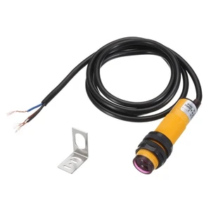 300mA DC6-36 V M18 E3F-DS20C4 Sensore Fotoelettrico a Riflessione Diffusa (Giallo) - Foto 1 di 6