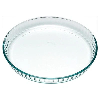 Pyrex Classic Stampo Crostata Rotondo, Vetro, Trasparente, 1.2 litri, Diametro - Immagine 1 di 2