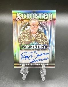 Hoja Pop Century 2025 con guión Roger L. Jackson Ghostface plata prismática/25 - Imagen 1 de 2