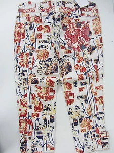 Just Cavalli Damen Bunte Caprijeans Hose Jeans Pantalon Neu 27 Uvp 250€ - Bild 1 von 3