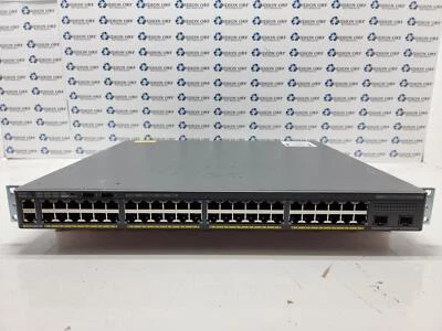 CISCO 48 Port Network Switch WS-C2960XR-48LPD-I, Grade B, SKU 16503 - Image 1 of 3