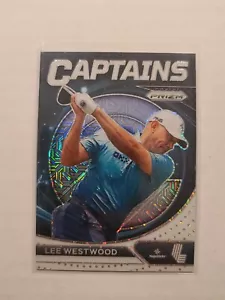 2024 Panini Prizm LIV Golf Captains Lee Westwood #83 White Mojo Prizm 22/36 - Bild 1 von 2