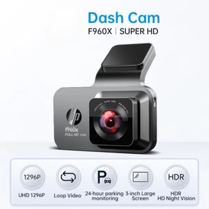 Car Recorder HD Night Vision 1296P Car WiFi Car DVR Video Loop Video Parking - Picture 1 of 23