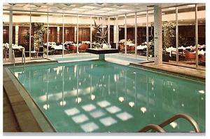 Northstar Inn Indoor Pool Minneapolis MN Hotel Postcard 1960s - Picture 1 of 2