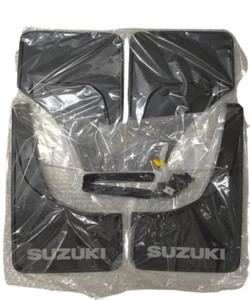 SUZUKI JIMNY SIERRA Mud Flap Black 4pcs 72201-78R00-BK1 Genuine JDM OEM - Picture 1 of 2