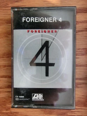 FOREIGNER 4 Vintage CASSETTE 1981 - Image 1 of 2