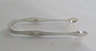  Sterling Silver Sugar Tongs, c. 1806, Peter & William Bateman (#1) - Image 1 of 4
