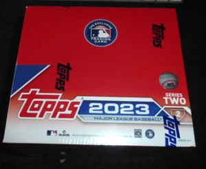 2023 TOPPS SERIES 2 BASEBALL FACTORY SEALED 24 PACK DISPLAY BOX W/ROYAL BLUE - Picture 1 of 5