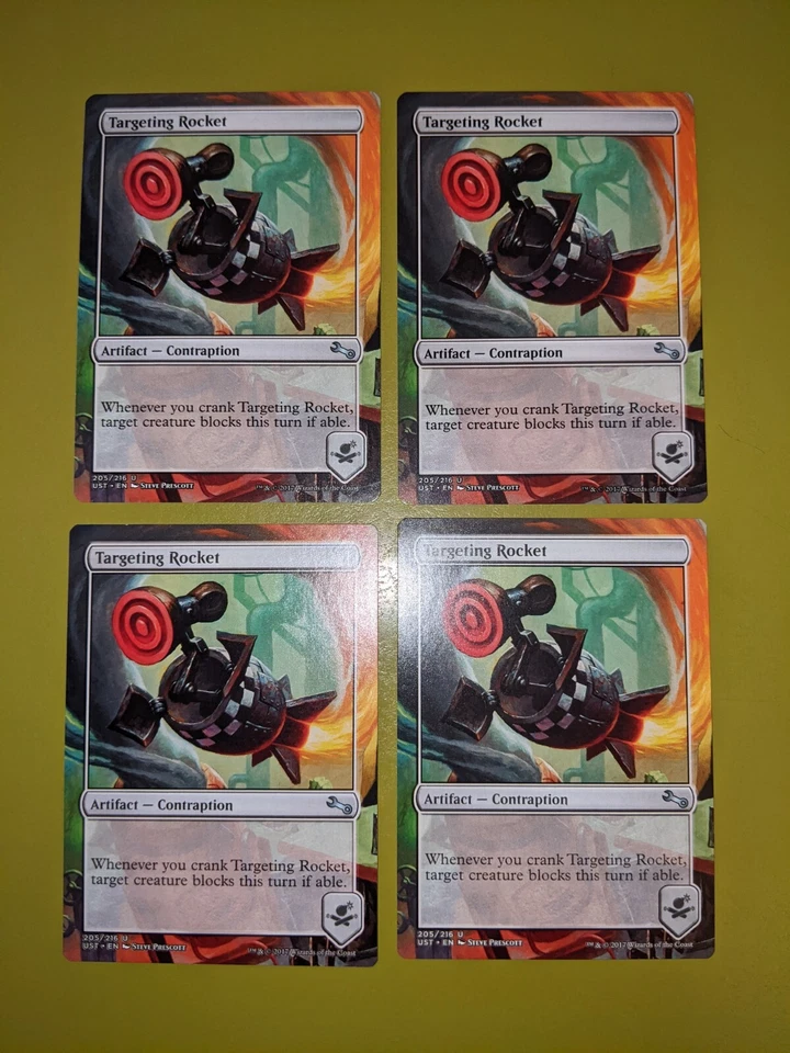 Targeting Rocket x4 Unstable 4x Playset Magic the Gathering MTG - Image 1 of 1
