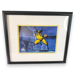 Marvel Wolverine Seriolith Cel & Background Art - Framed - 1996 - X-Men - Picture 1 of 14