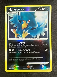 LP Pokemon GCC 90/123 Murkrow Mysterious Treasures Reverse Holo - Foto 1 di 2