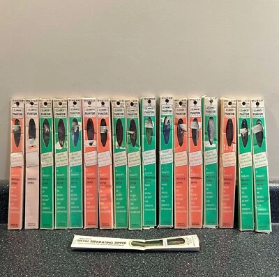 LOT Vintage Clark's PHANTOM ZIPPER Hidden Invisible Concealed - Image 1 of 3