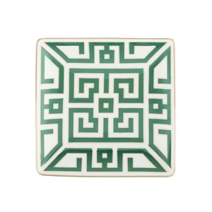 Ginori 1735 Gio Ponti - Svuotatasche 13,5cm Labirinto Smeraldo Richard Ginori - Picture 1 of 2