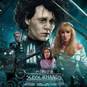 Edward Scissorhands Soundtrack Vinyl LP Danny Elfman 19LPE11 - Imagen 1 de 2