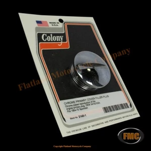 Colony 2145-1, Primary Cover Cap, 1954-1970 XL, P/N 34742-52, Chrome Steel - Bild 1 von 1