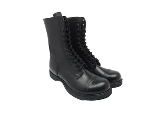 Corcoran Men's 10" Leather Jump Boots 975 *Made in USA* Black/Black Size 8E - Picture 1 of 9