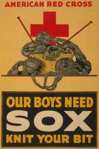 Our Boys Need Sox Vintage World War One USA Military Propaganda - POSTER - Picture 1 of 2