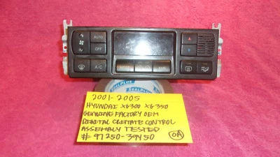 2001-2005 HYUNDAI XG300 XG-350 OEM CLIMATE CONTROL 97250-39450 TESTED FREE SHIPP - Image 1 of 4