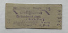 Vintage 1970s Merseyrail Train Ticket LIVERPOOL BIRKENHEAD ROCK FERRY 76086