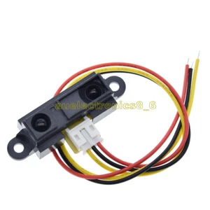GP2Y0A21YK0F IR Analog Distance Sensor Distance 10-80CM Cable For Arduino - Imagen 1 de 4
