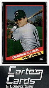 Álvaro Espinoza 1988 CMC Columbus Clippers #15 Yankees de Nueva York - Imagen 1 de 2