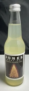 NEU 2004 Jones Soda Co Kartoffelpüree Soda 12 flüssige Unzen Glasflasche - Bild 1 von 10