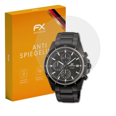 AtFoliX 3x Screen Protector for Casio EFR-526BK-1A1VUEF Screen Protector Matte & Shockproof - Image 1 of 4