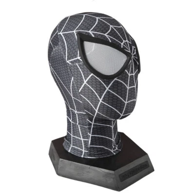 Cool The Black VENOM Spider-Man Mask Halloween Spiderman Cosplay Costume Props - Image 1 of 4