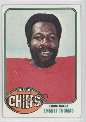 1976 Topps Emmitt Thomas #216 HOF - Image 1 of 2