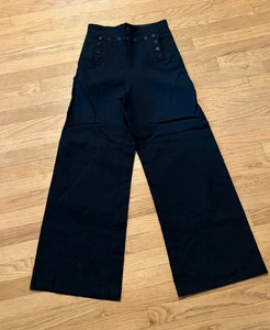U.S. NAVY SAILOR 13 BUTTON WOOL TROUSERS CRACKER JACK PANTS (30 REGULAR) - Picture 1 of 10
