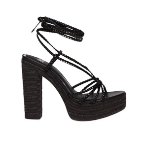 *Alpargatas Paige Carson Trenzadas Plataforma Tobillo-Envoltura - Talla 10 NUEVO SIN ETIQUETAS - Imagen 1 de 10