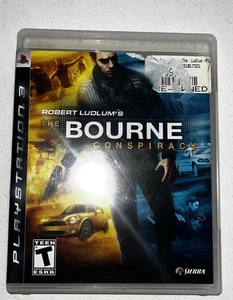 Robert Ludlum's The Bourne Conspiracy (Sony PlayStation 3/PS3 2008) CIB Completo - Imagen 1 de 4