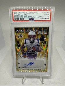 2024 Resurgence Molecular Marks Gold Power Surge Refractor /50 James White Auto - Picture 1 of 2