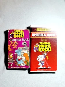 School House Rock - Grammar Rock & America Rock (VHS, 1995) - Picture 1 of 3