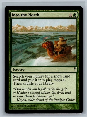 Magic The Gathering Coldsnap 4x Into the North #111/155 MTG TCG CCG Playset - Image 1 of 2