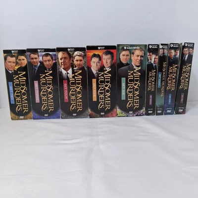 Midsomer Murders Acorn Media DVD Set Seasons 2-10 Complete EUC Tested  - Image 1 of 4