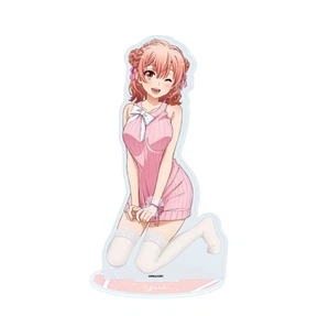 NUEVO My Teen Comedia Romántica SNAFU Yui Yuigahama Tejido Estilo Acrílico Soporte Figura - Imagen 1 de 1