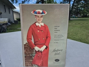 1958 Hardcover Montgomery Ward Frühjahr und Sommer Katalog Spielzeug Waffen Mode - Bild 1 von 10