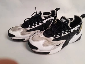 Nike Zoom 2K Negro/Blanco AO0354-103 Mujer Entrenadores Talla UK 7 Buen Estado - Imagen 1 de 24