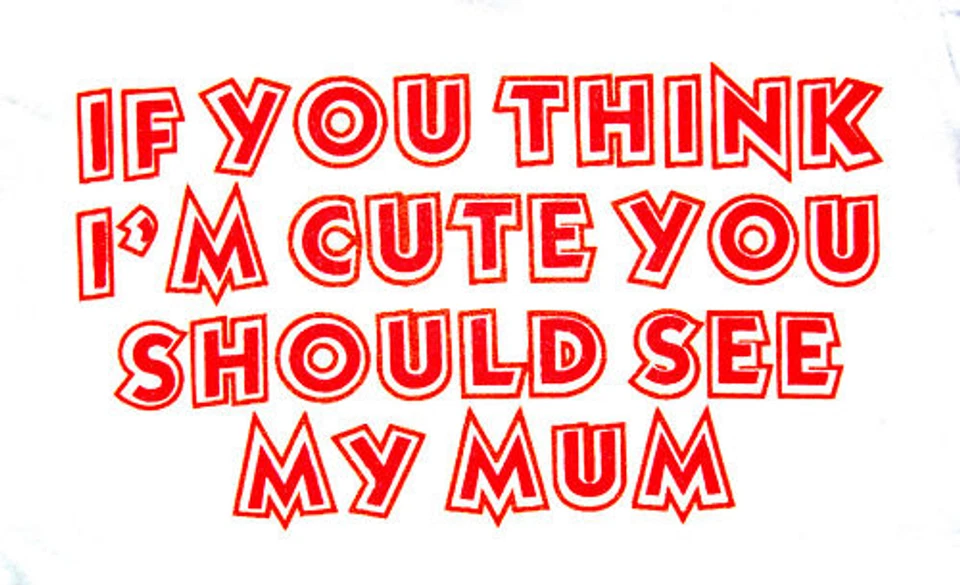 BABY BIKER Strampler If You Think I'm Cute You Should See My Mum