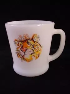 Vintage Feuerkönig d Henkel Glas Becher Tony Tiger Esso Exxon Becher - Bild 1 von 4