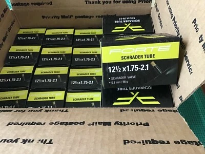 BICYCLE Boxed SCHRADER Valve Tube (12 1/2x1.75-2.1) SALE is FOR LOT 20 NEW TUBES - Image 1 of 3