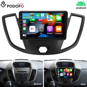 9'' Autoradio Für Ford Transit 2015-2018 Android 13 GPS NAVI 2+32GB WIFI CarPlay - Bild 1 von 18