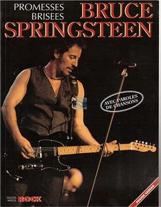 Bruce Springsteen Livre Promesses Brisées Collection images du rock sans poster - Imagen 1 de 1