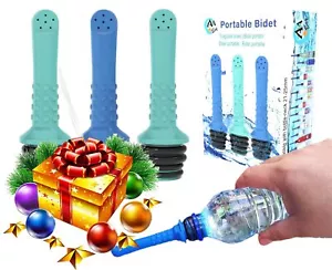 Bidet da viaggio portatile facile da usare spruzzatore per bottiglie Shatafa per lavaggio WC - Foto 1 di 44