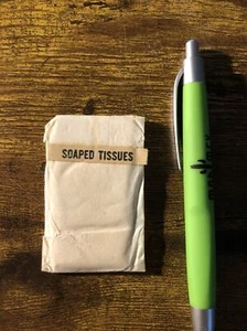 Vietnam War Era Naval Aviators PSK2 Military Survival Kit Soaped Tissues 1960s - Picture 1 of 2