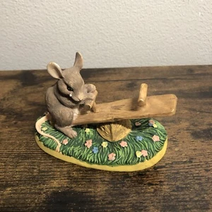 Mouse Figurine Charming Tails It's Not The Same Without You - Picture 1 of 8